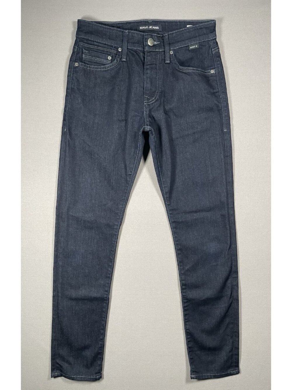 Mavi Jake Slim Skinny Dark Wash 5 Pocket Stretch Denim Jeans - Men Size 29 X 30